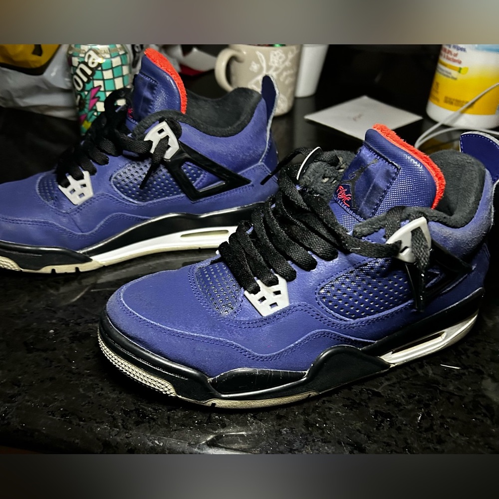 Air Jordan 4 Retro Winter GS'Loyal Blue'